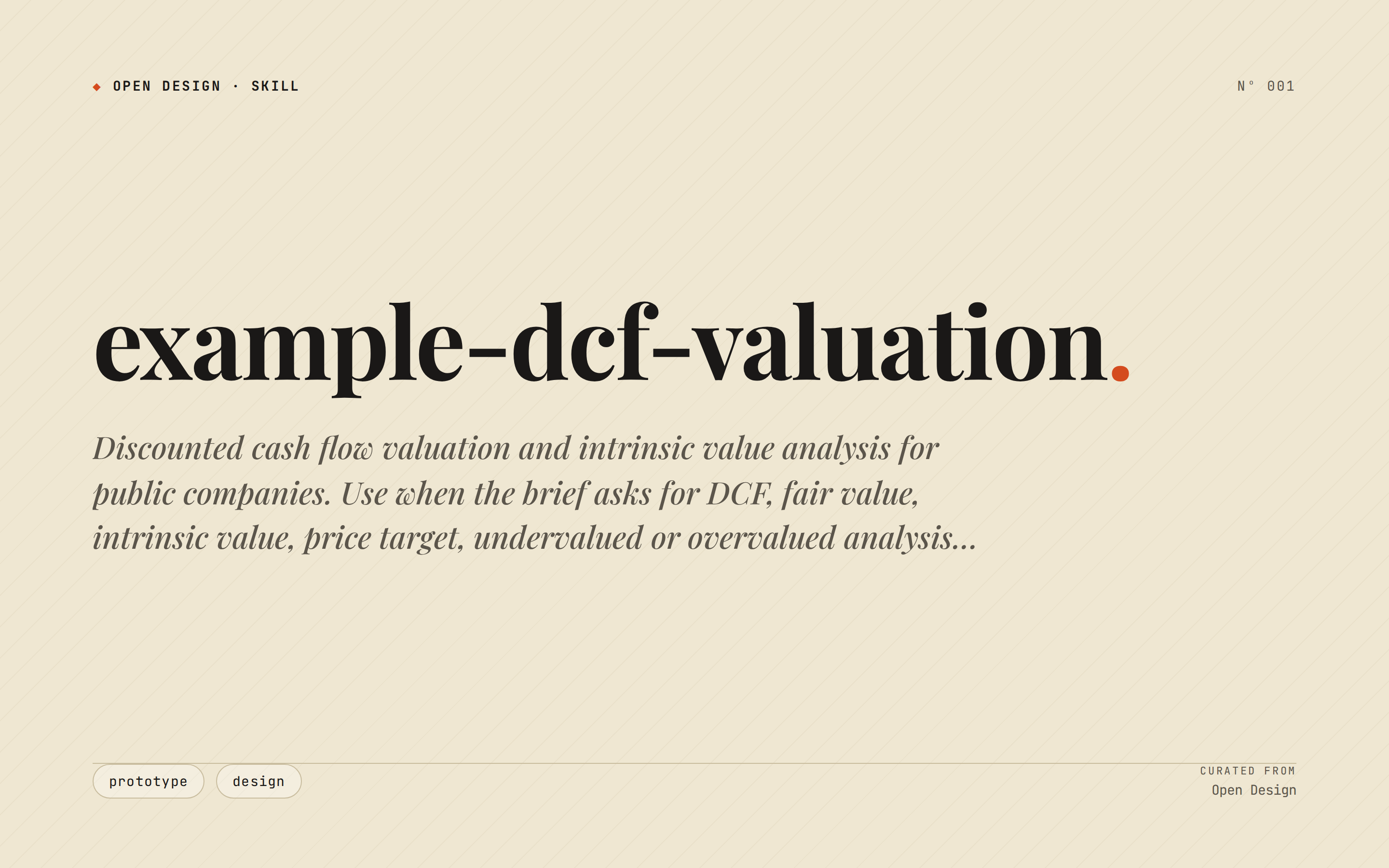 Dcf Valuation preview